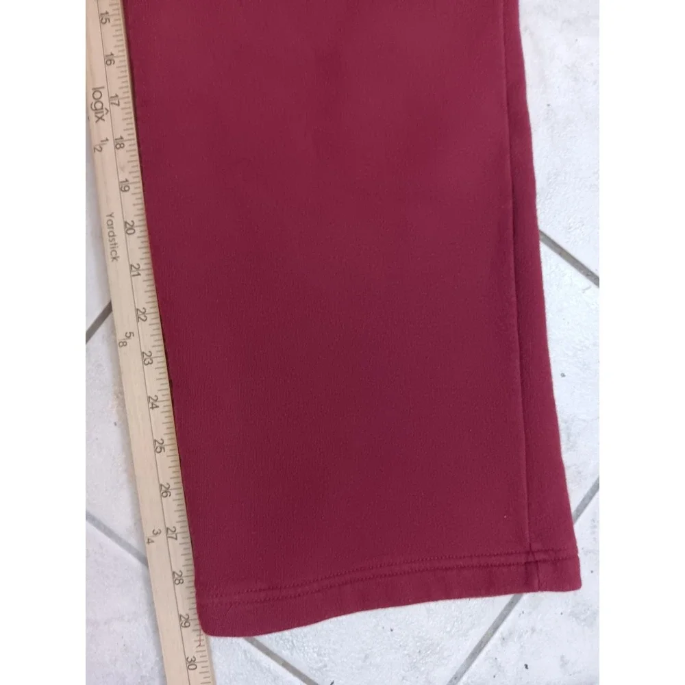 Maroon‎ BC Eagles Sweatpants Joggers Mens Large Drawstring Logo Athletic